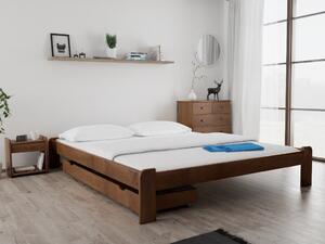 Łóżko ADA 180 x 200 cm, dąb Stelaż: Ze stelażem listwowym rolowanym, Materac: Bez materaca