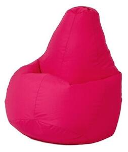 Pufa worek GO GIFT Grusza XL Fuksjowy 130 x 90 cm