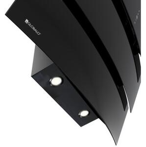 Okap GLOBALO Vintio 75.2 Czarny 720m3/h 63dB klasa A
