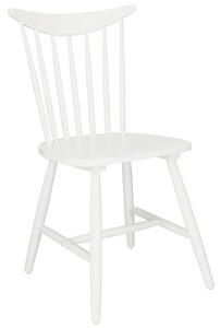 Białe krzesło drewniane do jadalni i kawiarni Gant patyczak