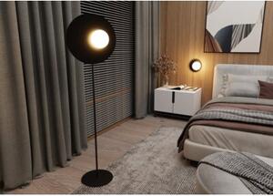 Lampa stojąca podłogowa OSLO BLACK/OPAL E14 Emibig 1187/LP