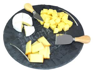 ASTOREO Deska do serwowania serów - czarny - Rozmiar 30 cm
