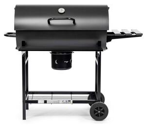 Grill ogrodowy węglowy ACTIVA 11260 Zamykany, beczka, żeliwny ruszt, popielnik, termometr