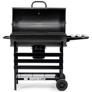 Grill ogrodowy węglowy ACTIVA 11260 Zamykany, beczka, żeliwny ruszt, popielnik, termometr