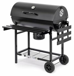 Grill ogrodowy węglowy ACTIVA 11260 Zamykany, beczka, żeliwny ruszt, popielnik, termometr