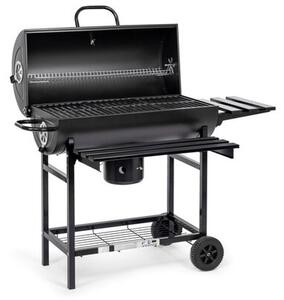 Grill ogrodowy węglowy ACTIVA 11260 Zamykany, beczka, żeliwny ruszt, popielnik, termometr