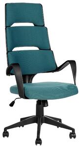 Krzesło biurowe lazurowe regulacja wysokości obrotowe ergonomiczne Gandiose Beliani