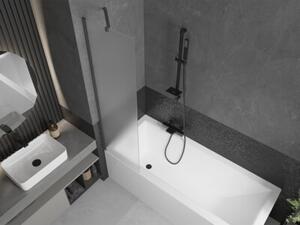 Mexen Next parawan nawannowy 1-skrzydłowy 50 x 150 cm, szron, gun metal - 895-050-000-00-30-95