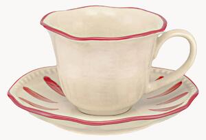 Komplet filiżanek do espresso ze spodkiem Domitilla, 2 elem