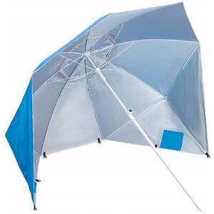 Parasol plażowy NILS CAMP XL NC7822 220 cm Niebieski