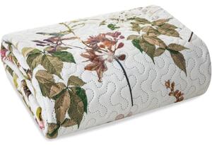 Narzuta EUROFIRANY Rosa 170 x 210 cm BiaÅo-zielony