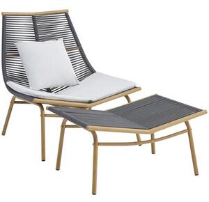 Zestaw mebli ogrodowych PATIO Audrey 47553 Brązowo-szary