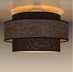 Belis Plafon GRACE 1xE27/60W/230V śr. 40 cm brązowy/beżowy BE0900