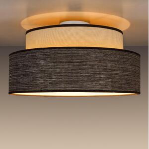 Belis Plafon GRACE 1xE27/60W/230V śr. 40 cm kremowy/brązowy BE0896