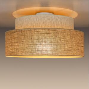 Belis Plafon BOHO 1xE27/60W/230V śr. 40 cm kremowy/beżowy BE0920