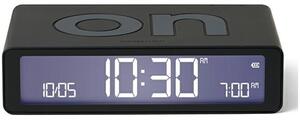 Budzik LEXON Flip Classic Czarny