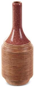 Wazon EUROFIRANY Elda 05 402753 12 x 29 cm Czerwony