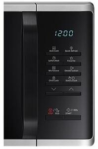 Kuchenka mikrofalowa SAMSUNG MS23K3513AS/EO 800W średnica 28.8 cm pojemność 23L Quick Defrost Srebrny