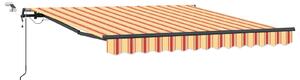 Tkanina Zadaszenia Żółty i pomarańczowy 350 x 250 cm Poliester