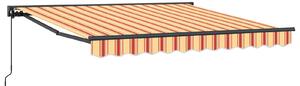 Rama markizy Wielokolorowe 350 x 250 cm Poliester z powłoką PU