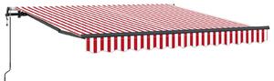 Markiza zwijana Czerwony i Biały 350 x 250 cm
