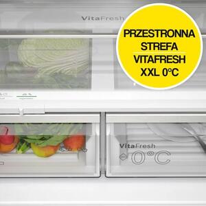 Lodówka BOSCH KFN96AXEA Side by Side No Frost 183cm Ciemna Inox
