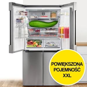 Lodówka BOSCH KFN96AXEA Side by Side No Frost 183cm Ciemna Inox