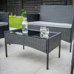 Zestaw mebli ogrodowych PATIO Edwige 47209 Czarny