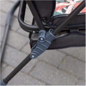 Leżak ogrodowy PATIO Santander Black Edition D002-07PB / G052-23IB