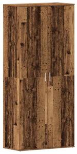 Szafka na buty z półką z drzwiami Stare drewno 80 x 39 x 178 cm