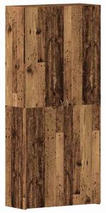 Szafka na buty z półką z drzwiami Brązowy 80 x 35.5 x 180 cm
