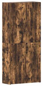 Szafka na buty z półką Wielokolorowe 80 x 35.5 x 180 cm