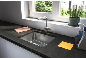 Bateria kuchenna podokienna FRANKE Atlas Neo pull-out Window z wyciÄ ganÄ wylewkÄ Stal szlachetna 115.0521.439