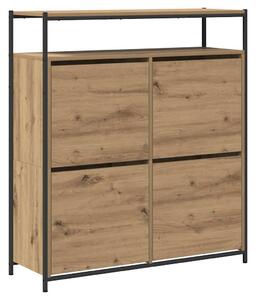 Szafka na buty z półką Dąb rzemieślniczy 100 x 34 x 112 cm