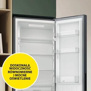 Lodówka CANDY CCG3L517EB 176cm Czarna Low Frost szerokość 55cm