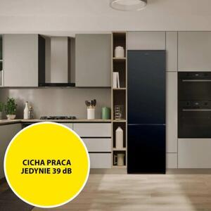 Lodówka CANDY CCG3L517EB 176cm Czarna Low Frost szerokość 55cm