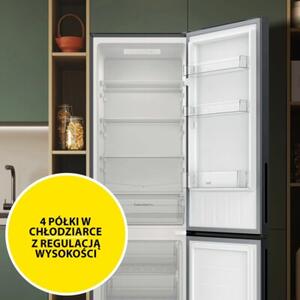 Lodówka CANDY CCG3L517EB 176cm Czarna Low Frost szerokość 55cm