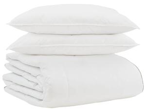Zimowa Kołdra z poduszką 3 pcs Biały Pióra down