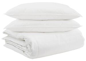 Zestaw kołder z poduszką 3 pcs Biały Pióra down