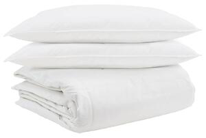 Zestaw kołder z poduszką 3 pcs Biały Pióra down