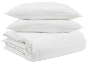 Zestaw kołder z poduszką 3 pcs Biały Pióra down