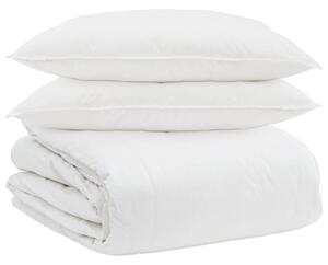 Zestaw kołder z poduszką 3 pcs Biały Pióra down
