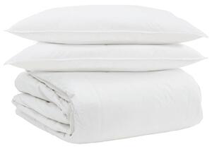 Zestaw kołder z poduszką 3 pcs Biały Pióra down
