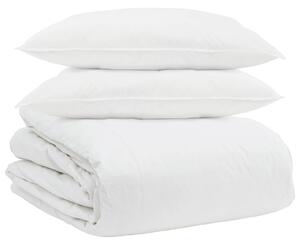 Zestaw kołder z poduszką 3 pcs Biały Pióra down