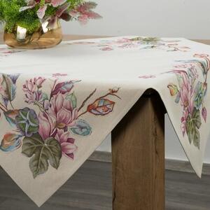 Obrus EUROFIRANY Cho 1215 100 x 100 cm Naturalny