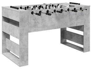 Stół do piłkarzyków Betonowy Szary 146,5 x 74 x 85 cm