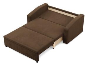 Sofa z funkcjÄ spania, BLOM, Mikrofaza, 148x87x90 cm, brÄ zowy | TYLETEGOTU