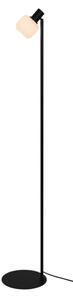 Lampa stojąca podłogowa minimalistyczna ryflowany szklany klosz 140 cm 1xE14 10W STEM Zuma Line
