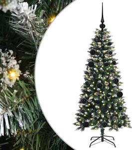 Sztuczna choinka z podstawą Zielony 120 cm PVC, plastik i stal