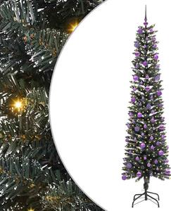 Sztuczna choinka z podstawą Zielony 210 cm PVC, plastik i stal